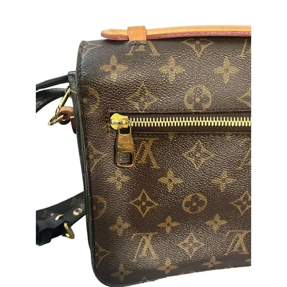 Louis‎ Vuitton Monogram Pochette Metis Shoulder Bag Crossbody - Picture 9 of 12